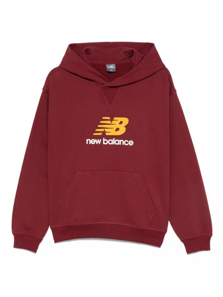  New Balance Logo-print Hoodie - Red 