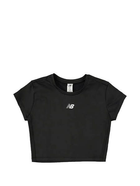  New Balance Logo-print T-shirt - Black 