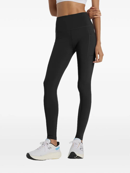  New Balance Side-pocket High-rise Leggings - Black 
