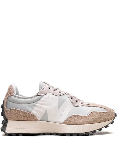 New Balance 327 white Birch Sneakers - Pink 