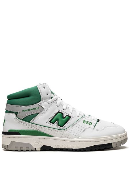  New Balance 650 white/green Sneakers 