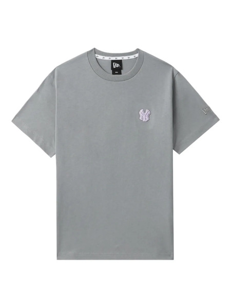  New Era Cap Logo-patch T-shirt - Grey 
