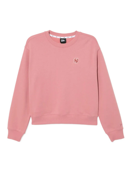  New Era Cap X Mlb Logo Sweatshirt - Pink 