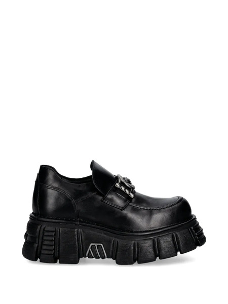  New Rock Platform Loafers - Black 