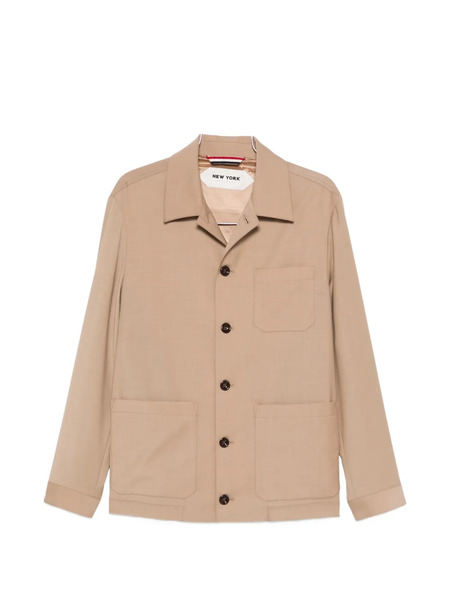  New York Resident Patch-pocket Button Shirt - Neutrals 