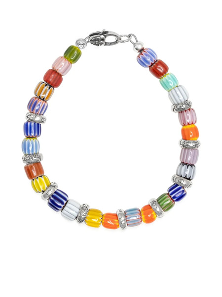  Nialaya Jewelry Beaded Bracelet - Silver 