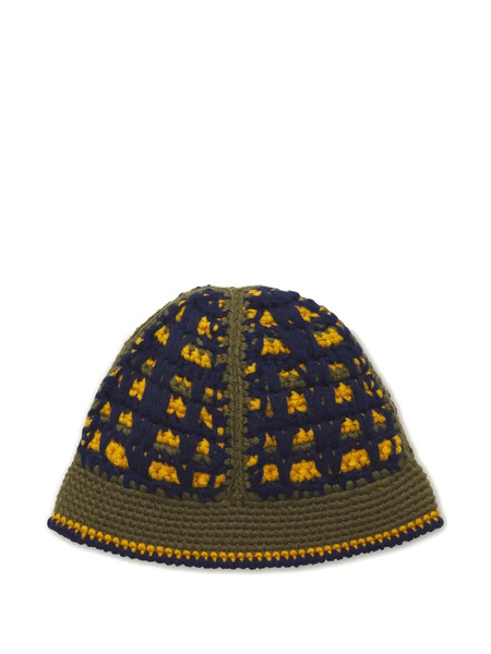  Nicholas Daley Crocheted Bucket Hat - Green 