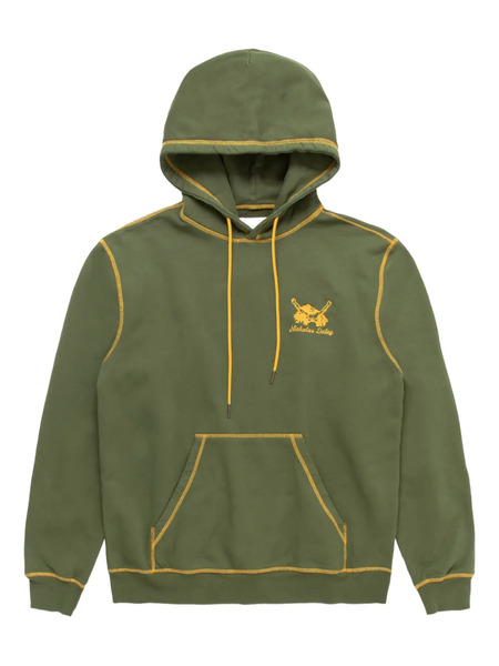  Nicholas Daley Drawstring Hoodie - Green 