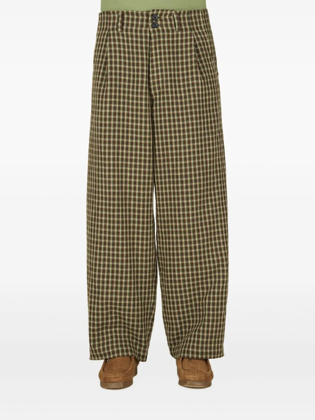  Nicholas Daley Pleated Trousers - Brown 