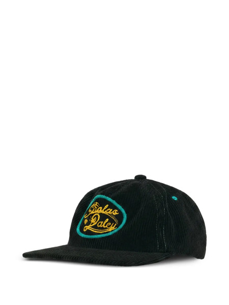  Nicholas Daley Records Corduroy Embroidered Cap - Black 