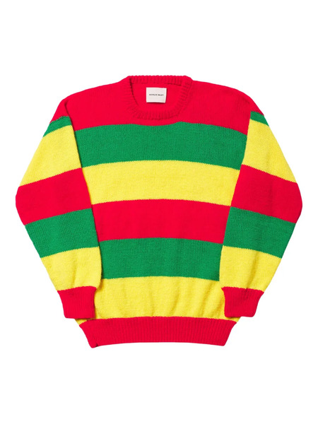  Nicholas Daley Striped Sweatshirt - Red 
