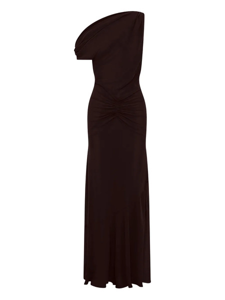  Nicholas Elza One-shoulder Maxi Dress - Brown 