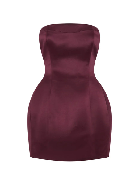  Nicholas Kaline Strapless Mini Dress - Purple 