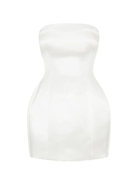  Nicholas Kaline Strapless Mini Dress - White 