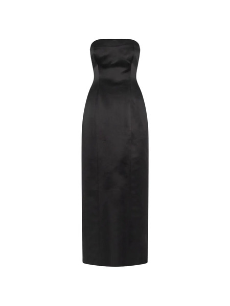  Nicholas Kasia Strapless Midi Dress - Black 