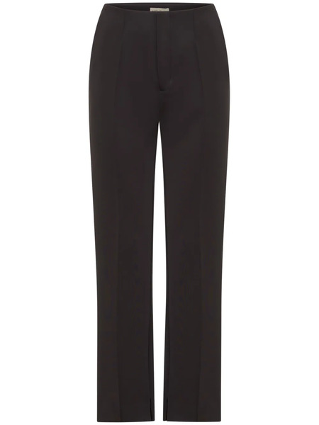  Nicholas Lillianna Straight-leg Pleated Trousers - Black 