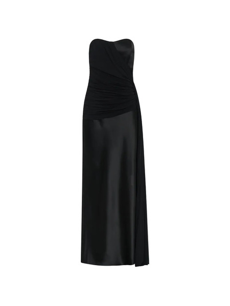  Nicholas Milena Draped Maxi Dress - Black 