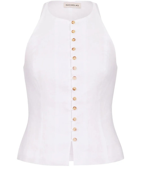  Nicholas Sancia Top - White 