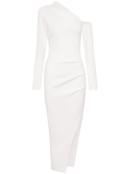  Nicholas Shiloh One-shoulder Midi Dress - White 