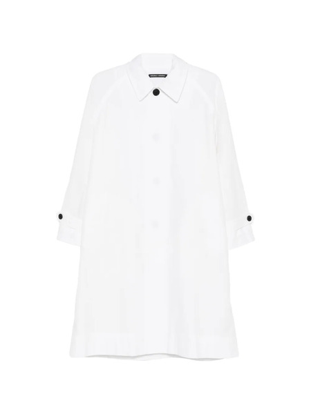  Nicholson & Nicholson Button-fastening Coat - White 