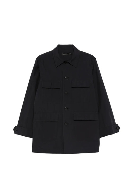  Nicholson & Nicholson Multi-pocket Shirt Jacket - Blue 