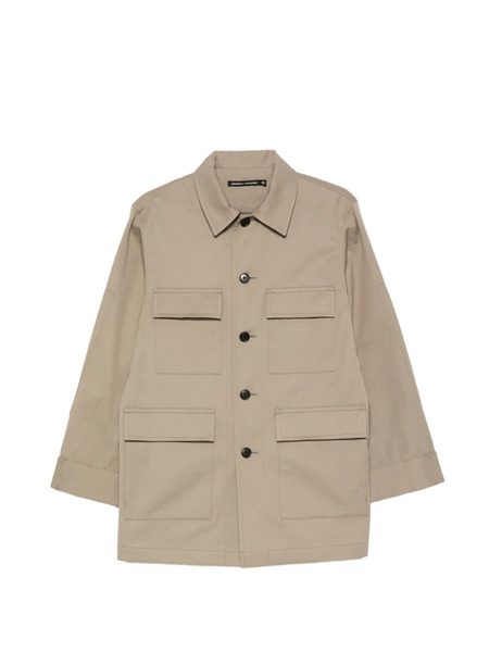  Nicholson & Nicholson Multi-pocket Shirt Jacket - Green 