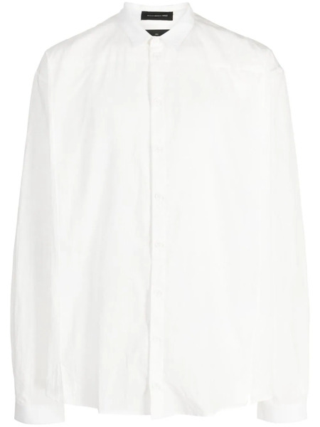  Nicolas Andreas Taralis Oversized Cotton Shirt - White 