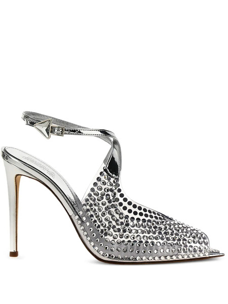  Nicolò Beretta 100mm Beiby Sandals - Silver 