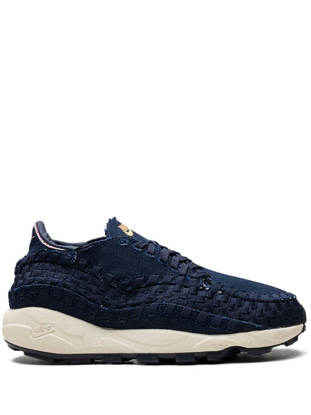  Nike Air Footscape Woven raw Denim Sneakers - Blue 