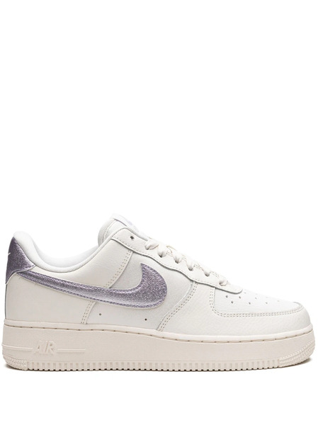  Nike Air Force 1 metallic Purple Sneakers - White 