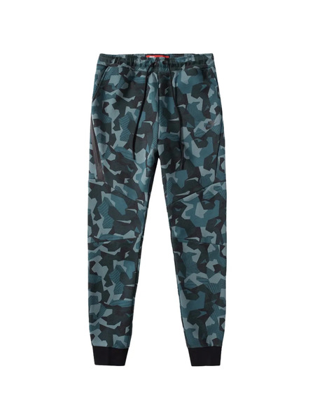  Nike Camouflage Drawstring Joggers - Blue 