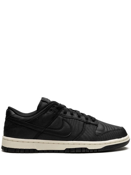  Nike Dunk Low Retro Prm black Canvas Sneakers 