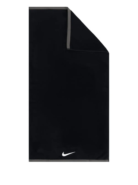  Nike Fundamental Logo-embroidered Towel (60cmx120cm) - Black 
