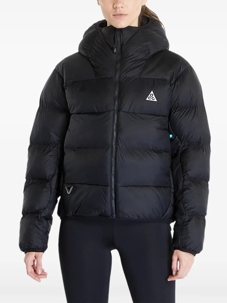  Nike Hooded Puffer Jacket - Black 