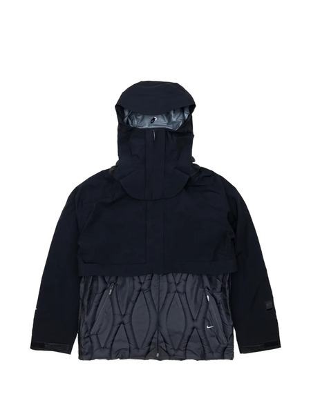  Nike Hooded Quilted Jacket - Black 