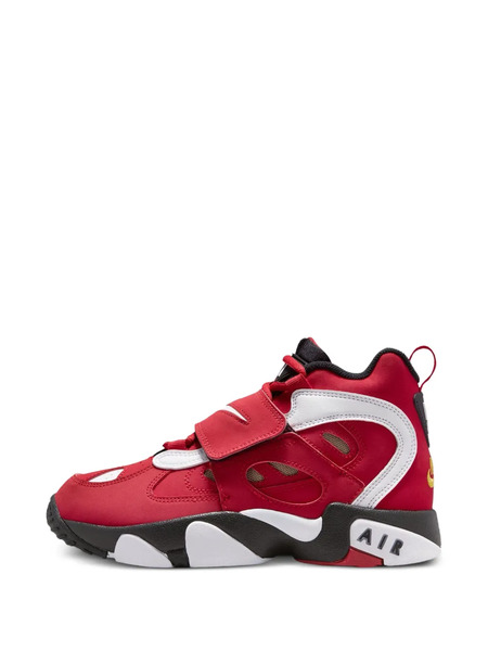  Nike Kids Air Diamond Turf 2 Strap Sneakers - Red 