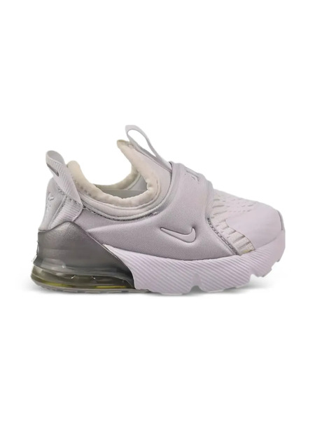  Nike Kids Air Max 270 Extreme white/metallic Silver Sneakers 