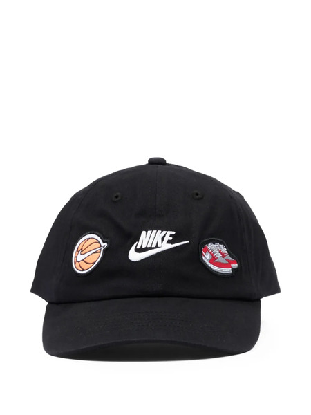  Nike Kids Appliqué Baseball Cap - Black 