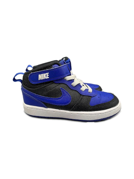  Nike Kids Court Borough Mid 2 black/game Royal Sneakers 