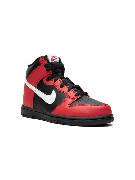  Nike Kids Dunk High black/red Sneakers 