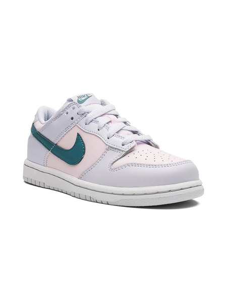  Nike Kids Dunk Low football Grey/mineral Teal Sneakers 