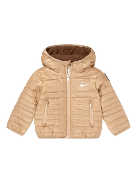  Nike Kids Hooded Padded Jacket - Neutrals 