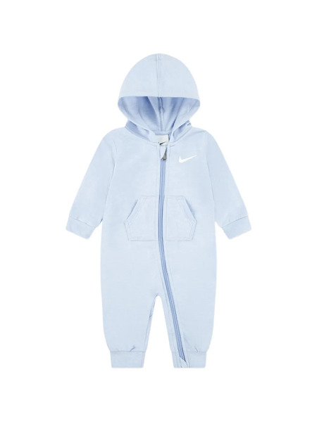  Nike Kids Hooded Zip Romper - Blue 
