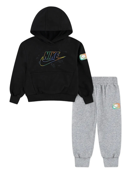  Nike Kids Logo-detail Tracksuit - Grey 