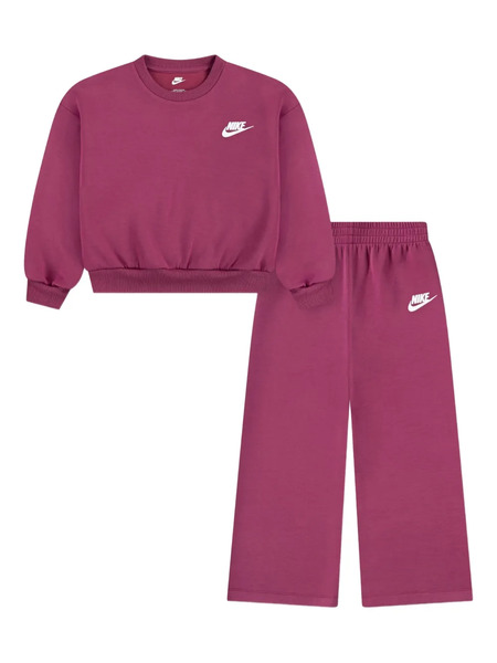  Nike Kids Logo-detail Tracksuit - Purple 