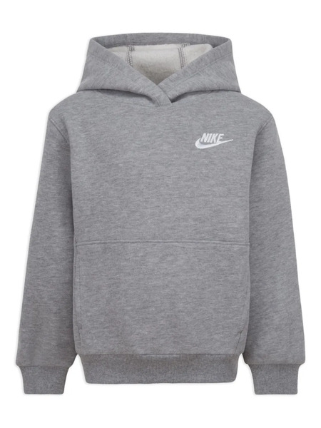  Nike Kids Logo Hoodie - Grey 
