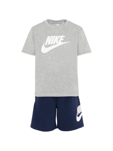 Nike Kids Logo-print Shorts Set - Grey 