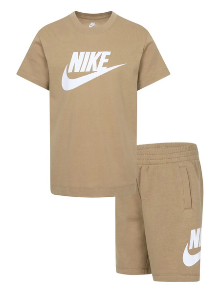 Nike Kids Logo-print Shorts (set Of Two) - Brown 