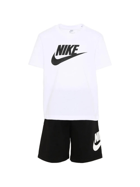  Nike Kids Logo-print Shorts Set - White 