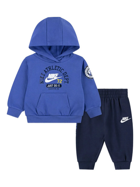  Nike Kids Nsw Hooded Tracksuit Set - Blue 
